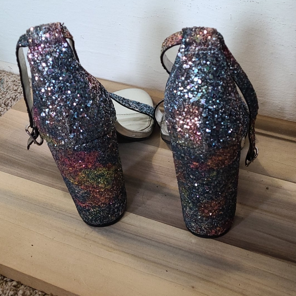 Rainbow glitter heels!! - Picture 6 of 6